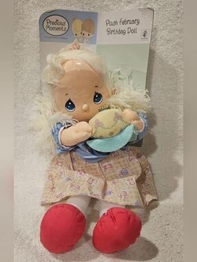 PRECIOUS MOMENTS FEBRUARY BIRTHDAY DOLL